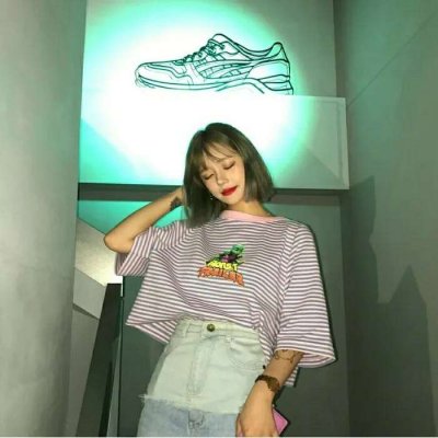 超酷美女微信头像图片