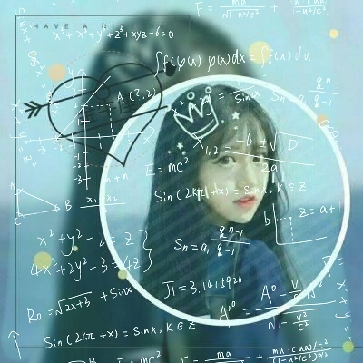 女生头像带数学公式十二星座图片
