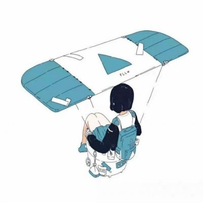 图片女生头像背影动漫