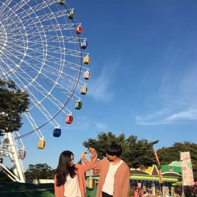 情头双人超甜真人高清图片