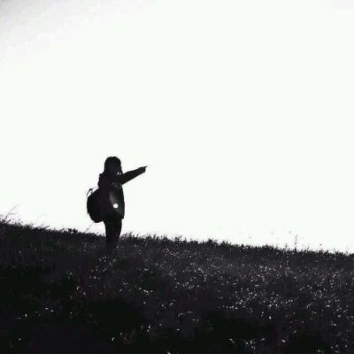 霸气十足的一男一女配对黑白情头