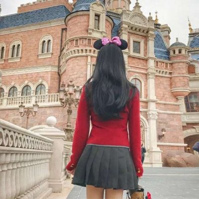 微信头像美女时尚背影图片