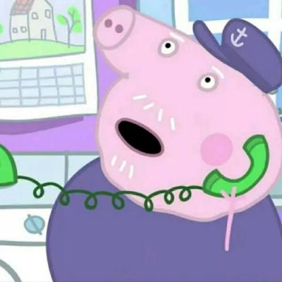 卡通图片小猪佩奇微信头像