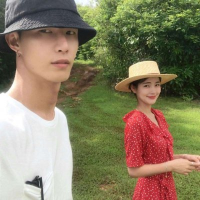 情头双人超甜真人高清图片