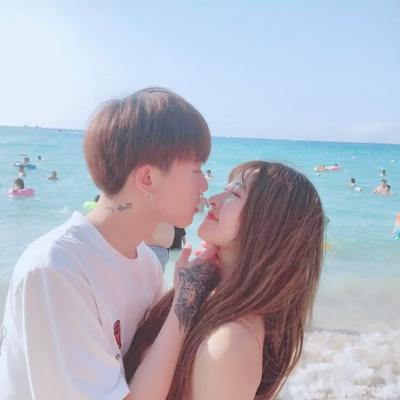 情侣头像一对双人两张小清新图片