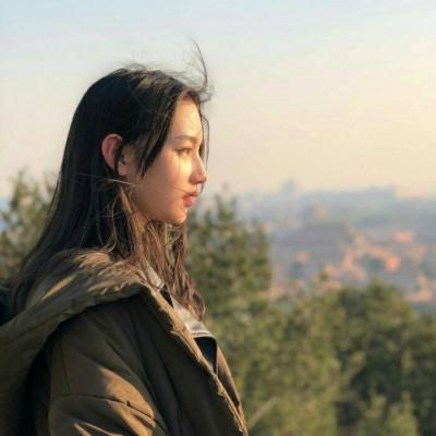 酷酷的女生真人头像