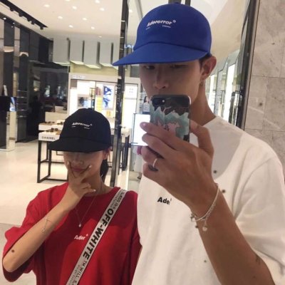 情头两张真人高清版图片