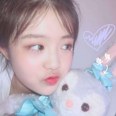 女生清纯萌呆可爱头像图片