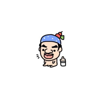 卡通小头像白底