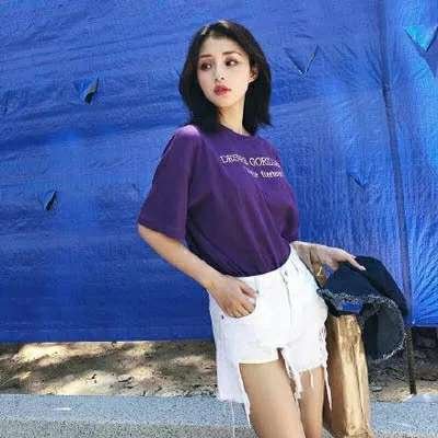 女生头像冷酷霸气紫色系图片
