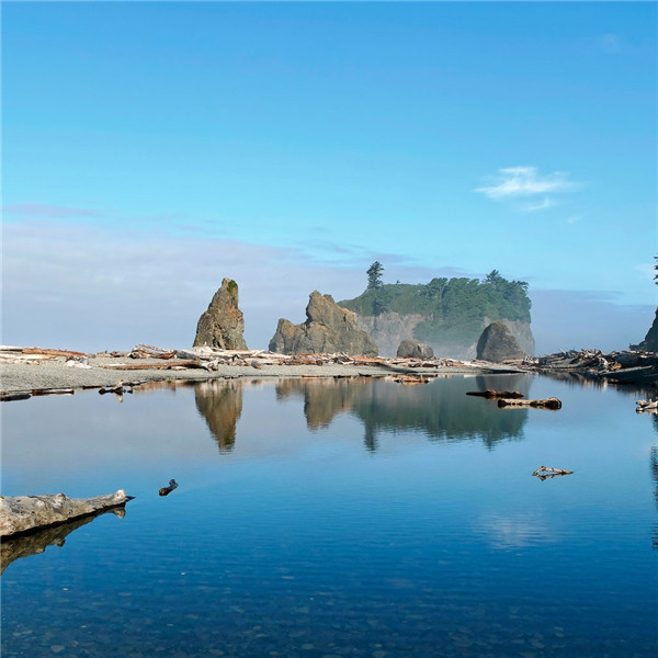 山川河流的微信头像图片