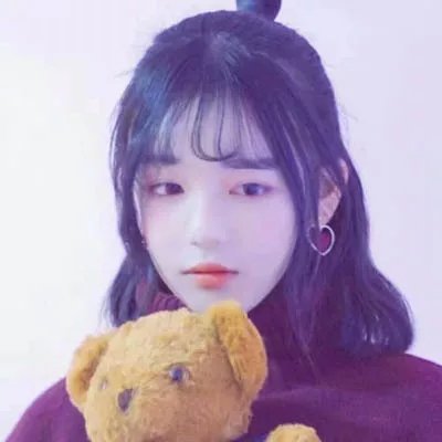 女生头像冷酷霸气紫色系图片