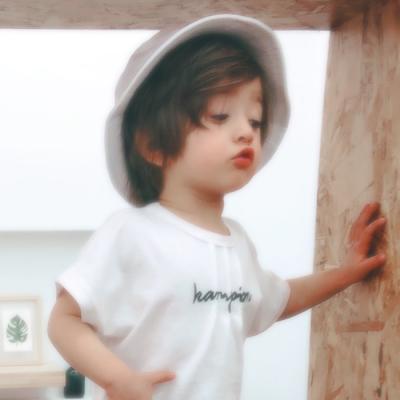 可爱萌系小孩情侣头像一对
