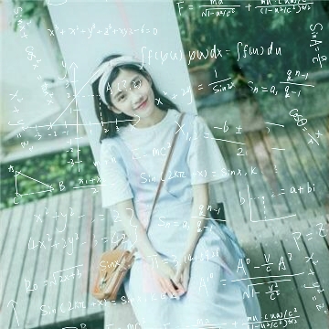 数学公式闺蜜三人头像图片