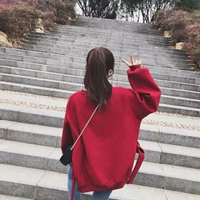 微信头像美女时尚背影图片