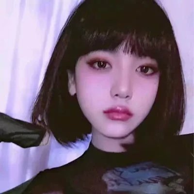女生头像冷酷霸气紫色系图片