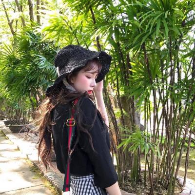 女生背影侧面气质微信头像图片