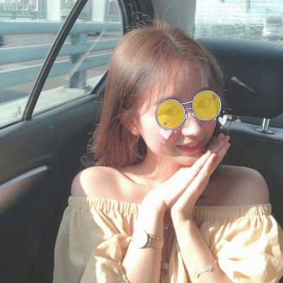 女生清纯萌呆可爱头像图片