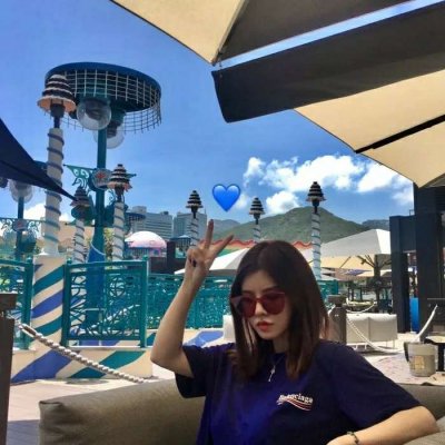 超酷美女微信头像图片