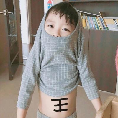 可爱萌系小孩情侣头像一对