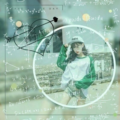 女生头像带数学公式十二星座图片