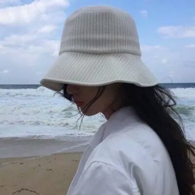 忧郁头像女生蓝色系