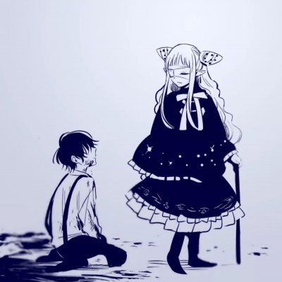 情侣魔女微信头像