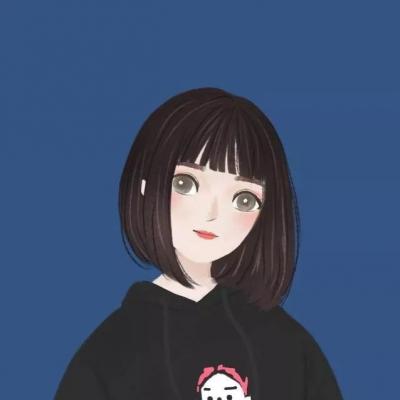 女孩人物漫画微信头像图片