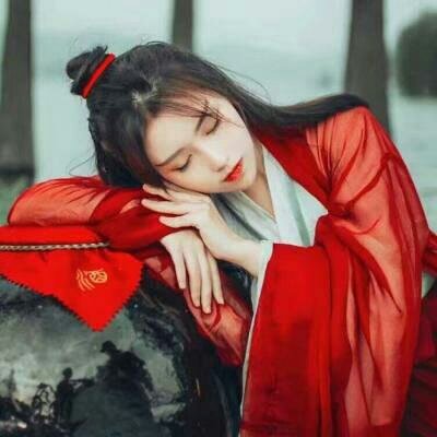 唯美古风闺蜜头像一对两张图片