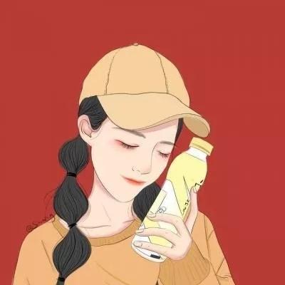 女孩人物漫画微信头像图片
