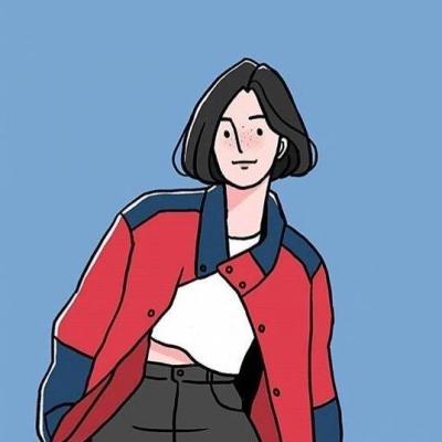 女孩人物漫画微信头像图片