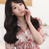 微信头像碎花裙女生图片