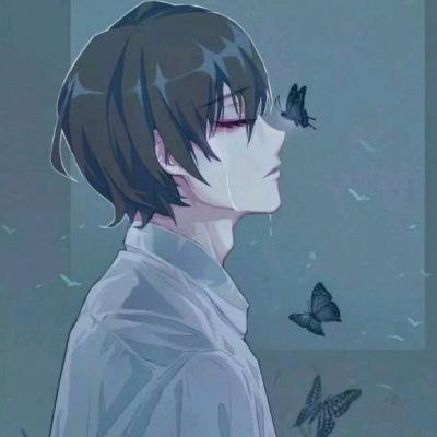 单身帅气又冷酷动漫男头图片