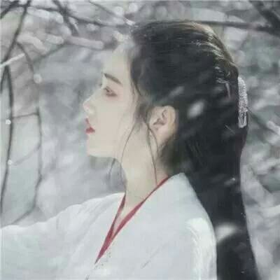 唯美古风闺蜜头像一对两张图片