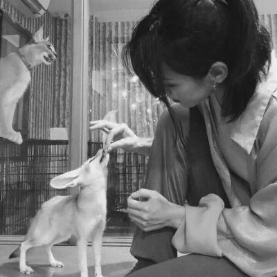 女头黑白高冷丧系高清图片