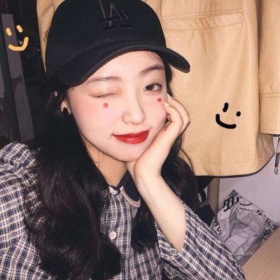 可爱女生头像真人ins风格图片