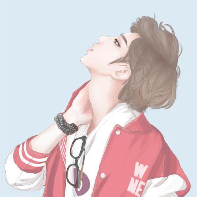 蔡徐坤图片动漫可爱头像