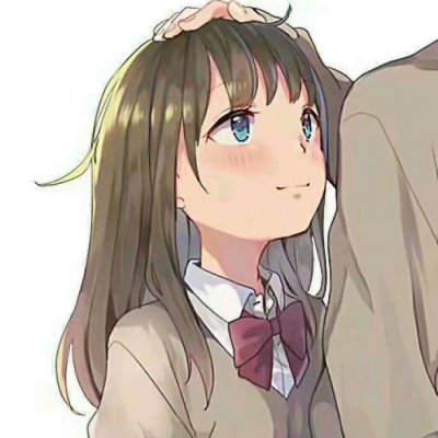 甜污情侣头像动漫
