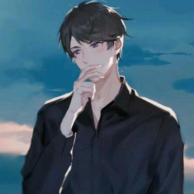 单身帅气又冷酷动漫男头图片