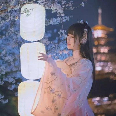 唯美古风闺蜜头像一对两张图片