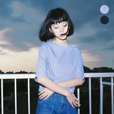 小清新短发控女生头像