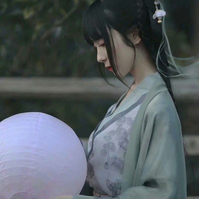 唯美古风闺蜜头像一对两张图片