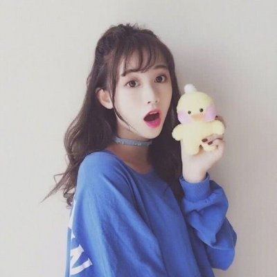美女头像可爱清新微信