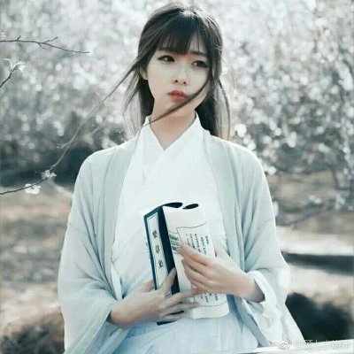 唯美古风闺蜜头像一对两张图片