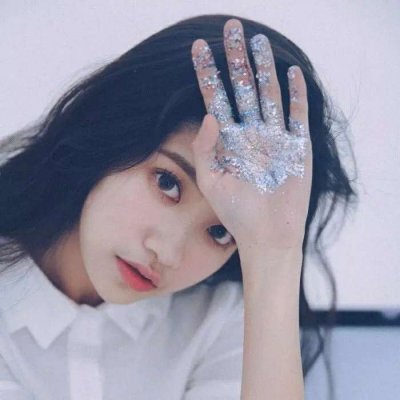 森系女头唯美高清清新图片