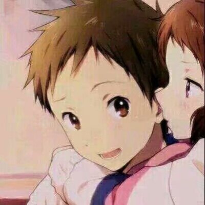 甜污情侣头像动漫