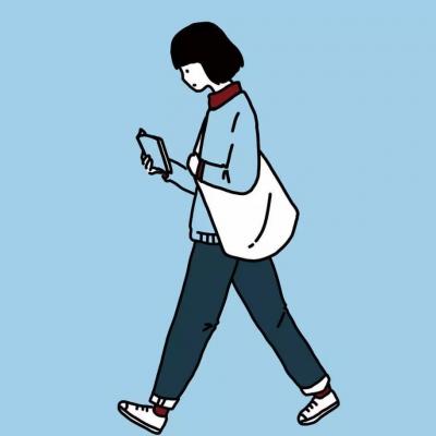 女孩人物漫画微信头像图片