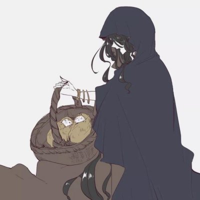 情侣魔女微信头像