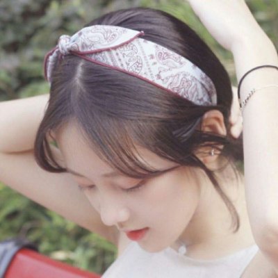 美女头像可爱清新微信