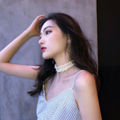 网图女生真人霸气高冷头像